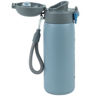 Термос з кнопкою Kite K25-1221-3, Hot style, 430 мл, сірий K25-1221-3 фото