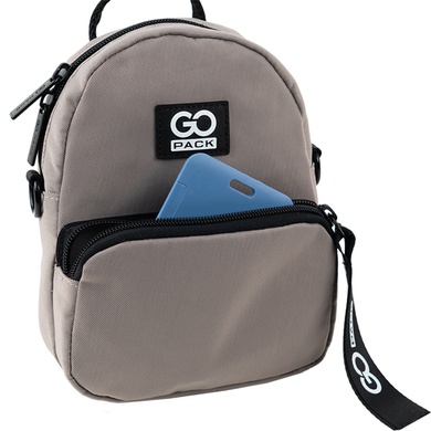 Міні рюкзак-сумка GoPack Education GO24-181XXS-1 бежевий GO24-181XXS-1 фото