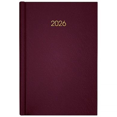 Щоденник 2026 Classic City, 145*210, з/т сливовий 8842-26-5-a фото