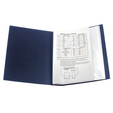 Дисплей-книга Axent 1280-02-A, А4, 80 файлiв, синя 1280-02-A фото