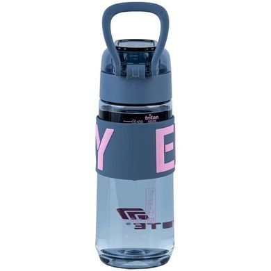Пляшечка для води Kite K25-1232-2, 550 мл, сіро-рожева K25-1232-2 фото