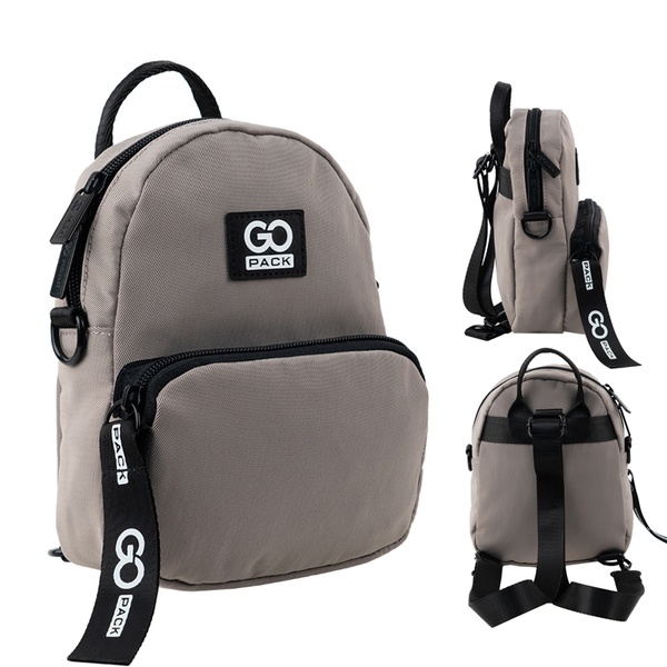 Мини рюкзак-сумка GoPack Education GO24-181XXS-1 бежевый GO24-181XXS-1 фото