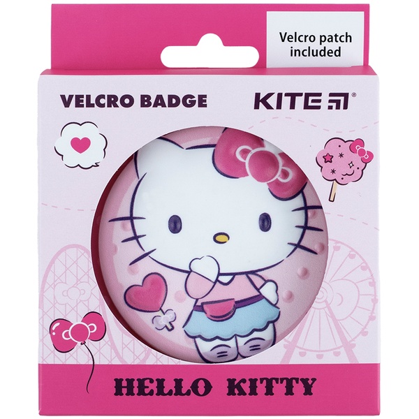 Бейдж на липучці Kite Hello Kitty HK24-3011-3 HK24-3011-3 фото