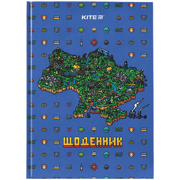 Дневник школьный Kite Map K24-262-4, твердая обложка K24-262-4 фото