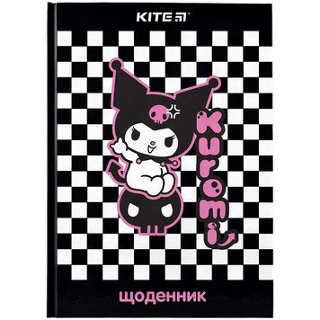 Щоденник шкільний Kite Kuromi HK24-262-3, тверда обкладинка HK24-262-3 фото