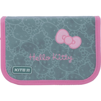 Пенал з наповненням Kite Hello Kitty HK22-622H, 1 відділення, 2 відвороти HK22-622H фото