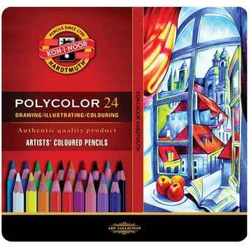 Художественные цветные карандаши POLYCOLOR, 24 цв. 3824024002PL фото