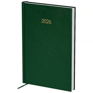 Ежедневник 2026 Axent Classic City 8842-26-3-A, 145*210, з/т тёмно-зелёный 8842-26-3-a фото