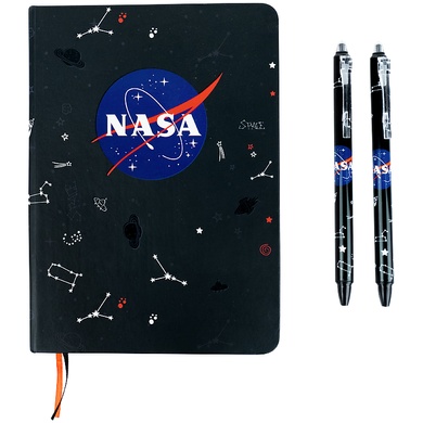 Набор подарочный блокнот+2 ручки Kite NASA NS21-499 NS21-499 фото