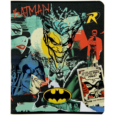 Зошит шкільний Kite DC Comics DC22-238, 24 аркуша, клітинка DC22-238 фото