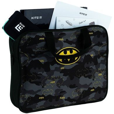 Шкільна текстильна сумка Kite DC Comics Batman DC24-589, 1 відділення, A4 DC24-589 фото