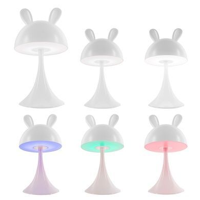 Світильник-нічник LED з акумулятором Simple Bunny Kite K25-317-1-1, білий K25-317-1-1 фото