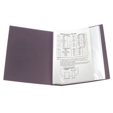 Дисплей-книга Axent 1280-11-A, A4, 80 файлів, сливова 1280-11-A фото
