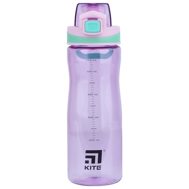 Бутылочка для воды Kite K21-395-04, 650 мл, фиолетовая K21-395-04 фото