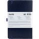 Книга записна Axent Partner 8201-02-A, A5-, 125x195 мм, 96 аркушів, клітинка, тверда обкладинка, синя 8201-02-A фото 3