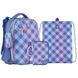 Шкільний набір Kite Purple Chequer SET_K24-531M-2 (рюкзак, пенал, сумка) SET_K24-531M-2 фото 1